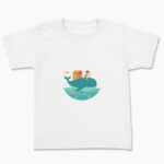 Koszulka dziecięca „Wieloryb Wiedzy”