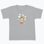 Koszulka dziecięca „Czytam, więc jestem” - obrazek 3