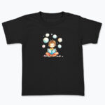 Koszulka dziecięca „Czytam, więc jestem” - obrazek 2