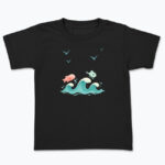 Koszulka dziecięca „Fale i Przyjaciele z Głębin” - obrazek 2