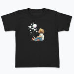 Koszulka dziecięca „Bańki Wolności” - obrazek 2