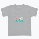 Koszulka dziecięca „Fale i Przyjaciele z Głębin” - obrazek 3